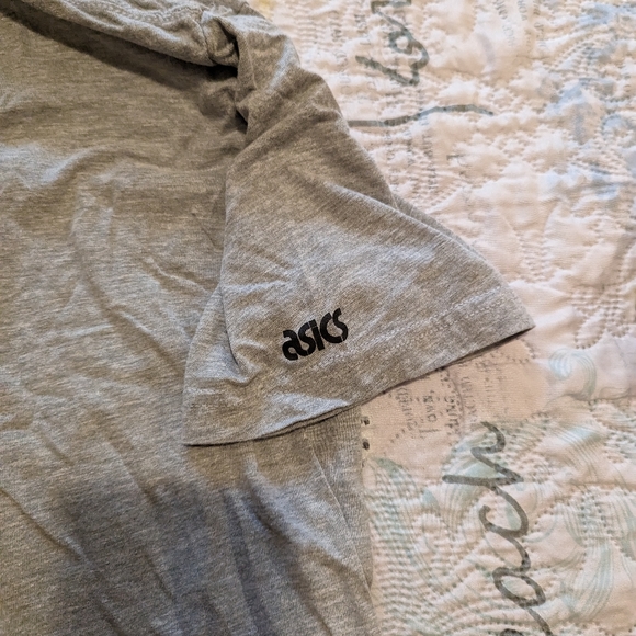 Asics Tiger "Peace" T-Shirt, Gray, XL - Picture 5 of 7